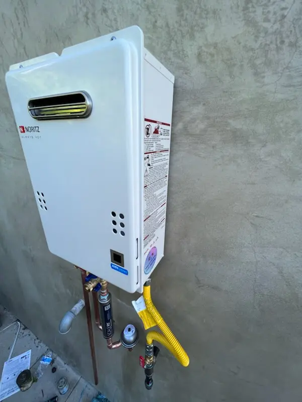 Tankless water heater installation for Oakmont homes